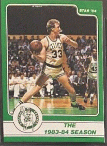 Lot - 1984 Star Larry Bird The 1980-81 Season