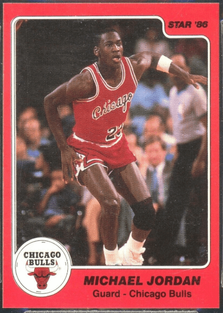 Star Basketball Michael Jordan Cards - Star Basketball Cards